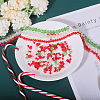 GOMAKERER 18 Strands 18 Styles Christmas Theme Electroplate Glass Beads Strands EGLA-GO0001-01-4