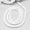 Natural White Jade Bead Strands X-G-R344-4mm-21-2