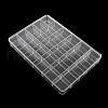 30 Compartments Rectangle Plastic Bead Storage Containers CON-Q025-03-2