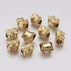 Ion Plating(IP) 304 Stainless Steel European Beads STAS-J022-016G-1