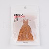 Round Trans. Colors Rainbow Glass Seed Beads X-SEED-A007-2mm-169-3
