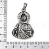 304 Stainless Steel Pendants STAS-C131-02C-AS-3