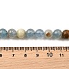 Natural Blue Calcite Beads Strands G-H312-C02-8mm-5
