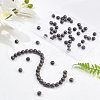 Olycraft Natural Pyrite Beads Strands G-OC0001-83-4