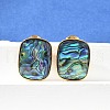 304 Stainless Steel Stud Earrings EJEW-C138-04G-2
