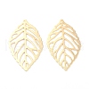 Brass Pendants X-KK-O139-06G-1