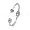 304 Stainless Steel Bangles STAS-Z114-10P-4