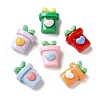 Opaque Resin Decoden Cabochons CRES-F030-01H-2