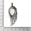 Natural Howlite Big Pendants G-G112-02AS-09-3
