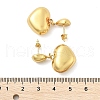 304 Stainless Steel Stud Earrings for Women EJEW-A125-37G-5
