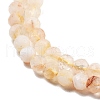 Natural Yellow Quartz Beads Strands G-RM250104-E7-4