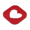 Printed Opeque Acrylic Pendants FIND-K017-09B-2