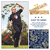 HOBBIESAY 3 Sets 3 Colors Silk Cloth Sword Case AJEW-HY0001-86-6
