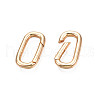 Brass Spring Gate Rings KK-N216-357LG-3