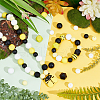 AHADERMAKER 15 Style Silicone Beads SIL-GA0001-06-4