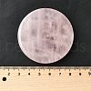 Chakra Natural Rose Quartz Base Seven Star Group Display Decorations DJEW-K031-01A-02-3