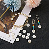  Freshwater Shell Charms SSHEL-TA0001-05-35