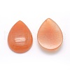 Natural Red Aventurine Cabochons G-P393-G13-2