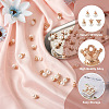 Craftdady 50Pcs 5 Styles Resin Imitation Pearl Pendants FIND-CD0001-32-4