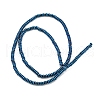 Electroplated Synthetic Non-Magnetic Hematite Beads Strands G-I360-C03-08-2