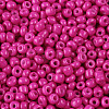Baking Paint Glass Seed Beads SEED-US0003-4mm-K24-2