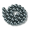 Eco-Friendly Glass Pearl Beads Strands X-HY-A008-14mm-RB077-2