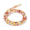 Gradient Color Electroplate Glass Bead Strands GLAA-E042-05-B01-3