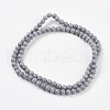 Natural Mashan Jade Beads Strands DJAD-4D-29-2
