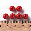 Opaque Acrylic Beads X-MACR-S370-C8mm-A14-4