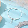 Alloy & Brass Charm Bracelets for Women Men BJEW-JB11287-01-1