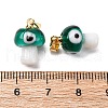Handmade Lampwork Pendants LAMP-S069-06G-03-3