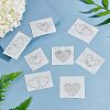 Fingerinspire Glitter Hotfix Rhinestone(Hot Melt Adhesive On The Back) DIY-FG0001-45-7