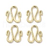 Brass S Hook Clasps KK-L205-05-2