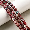 Natural Imperial Jasper Beads Strands G-E444-54-01-5