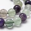 Natural Fluorite Bead Strands G-D840-56-8mm-AB-3