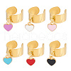 304 Stainless Steel Open Cuff Rings RJEW-UN00018-1