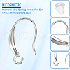 DICOSMETIC 30Pcs 304 Stainless Steel Earring Hooks STAS-DC0009-09-5