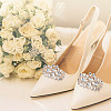 GOMAKERER 4Pcs 2 Colors Detachable Flower Shoe Decoration AJEW-GO0001-95-6