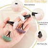 4Pcs Moon Gemstone Car Air Vent Clips AJEW-PH00496-02-4