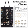 Wool Felt Jewelry Earring Organizer Hanging Bags AJEW-WH0419-44A-5