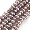 Natural Cultured Freshwater Pearl Beads Strands PEAR-C003-33C-2