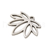 Non-Tarnish 304 Stainless Steel Pendants STAS-S123-01P-03-2