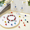 SUNNYCLUE 120Pcs 12 Colors Pave Disco Ball Beads RB-SC0001-12-4