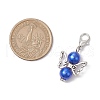 12Pcs 12 Colors Angel Acylic Imitation Pearl Pendant Decoration HJEW-JM02618-3