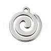 304 Stainless Steel Charms STAS-CJC0008-07P-1