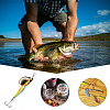 SUPERFINDINGS 4 Bags 4 Styles Stainless Steel Fishing Spinner Shaft STAS-FH0002-26-6