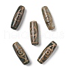 Tibetan Style dZi Beads TDZI-E004-01-5