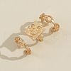 3Pcs Alloy Oval Chain Cuff Rings FS-WGF7236-01-1