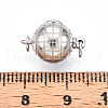 925 Sterling Silver Box Clasps STER-T007-138P-01-3