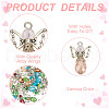 Glass Pendants PALLOY-HY00019-5